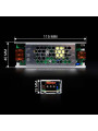 Блок питания BIOM Professional DC 12V 36W 3А перфорированный в металлическом корпусе (BPU-36), 100014622