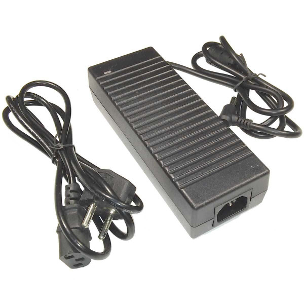 Блок питания розеточный OEM DC 12V 120W 10А со штекером в пластиковом корпусе (PLC-120-12), 100001026
