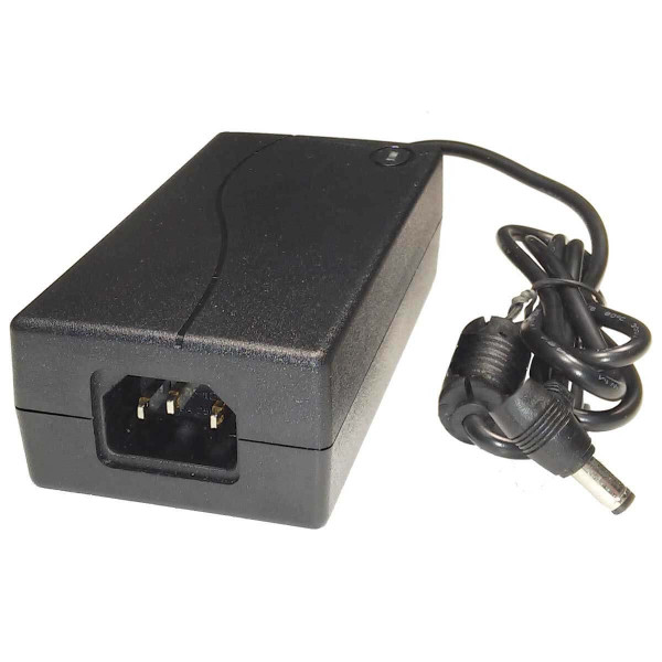 Блок питания розеточный OEM DC 12V 60W 5А со штекером в пластиковом корпусе (PLC-60-12), 100000187