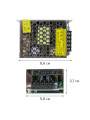 Блок питания OEM DC 12V 60W 5А негерметичний в металлическом корпусе (TR-60-12), 100000706