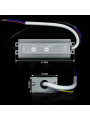 Блок питания BIOM Professional DC 12V 20W 1,7А герметичный в металлическом корпусе (WBP-20-12), 100021213