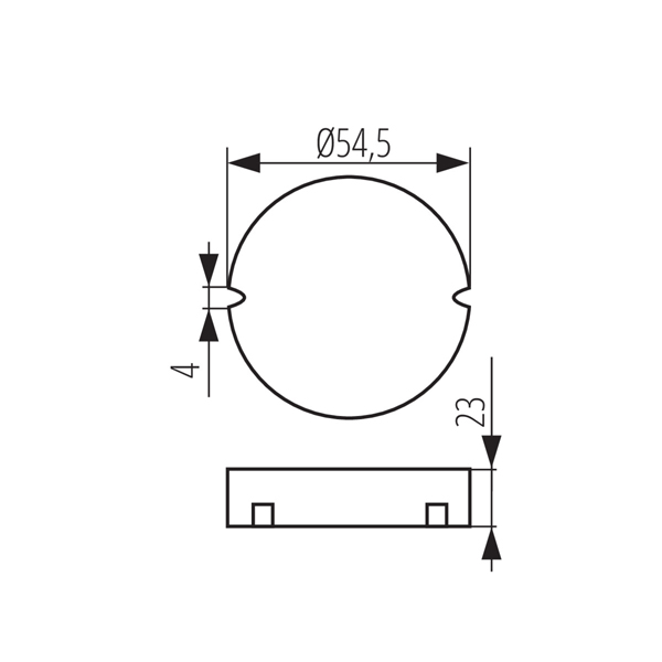 Блок питания KANLUX CIRCO N LED 12VDC 10W (24242), 100024999
