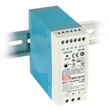 Блок питания Mean Well на DIN-рейку DC 24V  60W 2,5А (MDR-60-24)