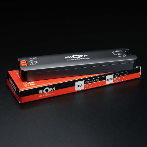 Блок питания BIOM Professional DC12 100W 8.3А IP44 (BPTH-12-100), 100028390