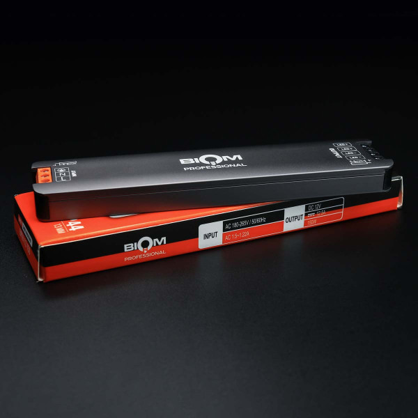 Блок живлення BIOM Professional DC12 150W 12.5А IP44 (BPTH-12-150) , 100028391