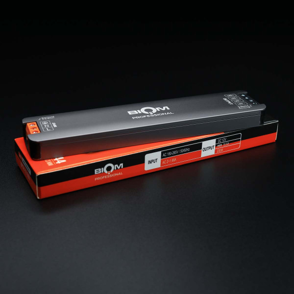 Блок питания BIOM Professional DC12 200W 16.7А IP44 (BPTH-12-200), 100028392