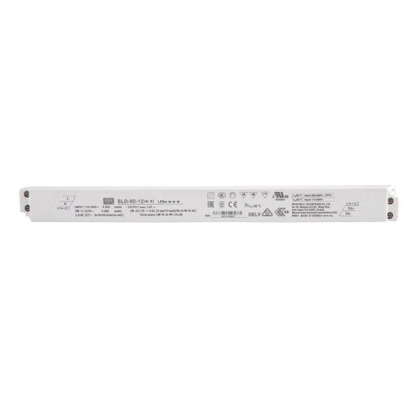Блок питания Mean Well DC 12V 79,2W 6,6A IP20 (SLD-80-12), 100022106