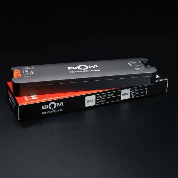 Блок питания BIOM Professional DC24 100W 4.1А IP44 (BPTH-24-100), 100028396