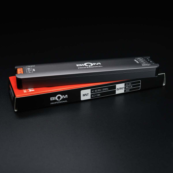 Блок питания BIOM Professional DC24 200W 8.3А IP44 (BPTH-24-200), 100028398