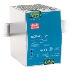Блок питания Mean Well на DIN-рейку DC 24V 480W 20А (NDR-480-24)