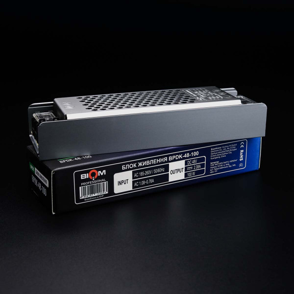Блок питания Biom Professional DC48 100W 2.08A (BPDK-48-100), 100028019