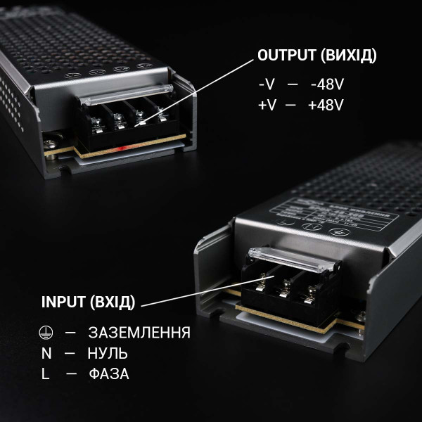 Блок питания Biom Professional DC48 200W 4.18A (BPDK-48-200), 100028020