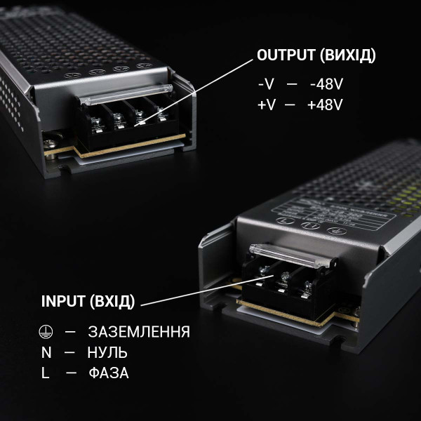 Блок питания Biom Professional DC48 300W 6.25A (BPDK-48-300), 100028021