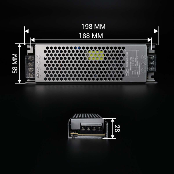 Блок питания Biom Professional DC48 300W 6.25A (BPDK-48-300), 100028021