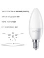Свiтлодiодна лампа Biom BT-708 C37 10W E14 4500К матова , 100023983