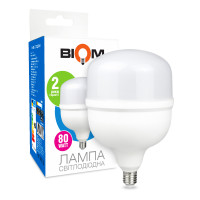 Светодиодная лампа Biom HP-2-80-6 T160 80W E27 6500К