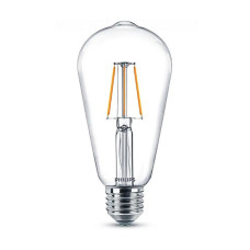 Светодиодная лампа PHILIPS LED Filament Classic 6-60W ST64 E27 830 CL ND (929001975013)