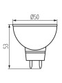 Лампа світлодіодна Kanlux TOMI Gx5.3 7W MR16-CW 12V 500lm 5300K (22707)