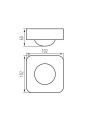 Датчик руху KANLUX PIR SENZO (26821) , 100024560