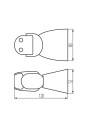 Датчик руху KANLUX ALER N-B (37363) , 100024981