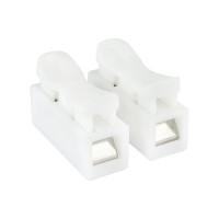 Клема швидкого монтажу WTB-2 2 входи 2 виходи 4А 250В 0,2-2,5mm²