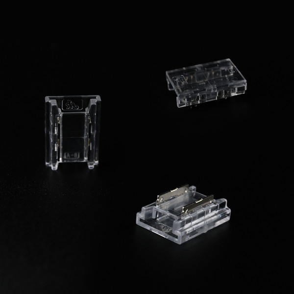 Коннектор для светодиодных лент 8 мм, 2 pin, (лента-лента), max 6A (SC-30-SS-8-2), 100028377