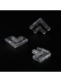 Коннектор для светодиодных лент OEM 8 мм, 2 pin, кут (лента-лента), max 5A (SC-34-SW-8-2), 100028381