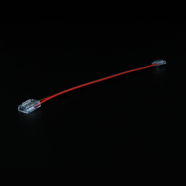 Коннектор для светодиодных лент OEM 8 мм, 2 pin, (лента-лента),провод 15см , max 6A (SC-33-SWS-8-2), 100028380