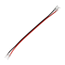 Коннектор для светодиодных лент OEM 8 мм, 2 pin, (лента-лента),провод 15см , max 6A (SC-33-SWS-8-2)