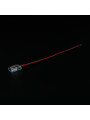 Коннектор для светодиодных лент OEM 8 мм, 2 pin, (лента-провод), провод 15см, max 6A (SC-32-SW-8-2), 100028379