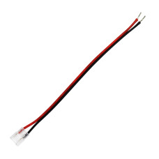 Коннектор для светодиодных лент OEM 8 мм, 2 pin, (лента-провод), провод 15см, max 6A (SC-32-SW-8-2)