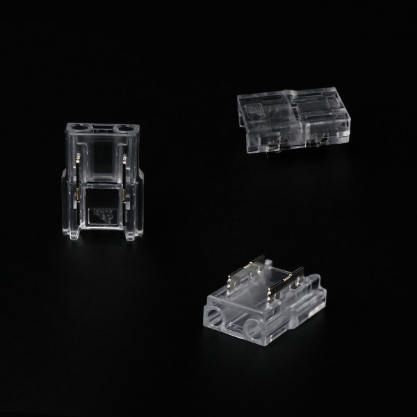 Коннектор для светодиодных лент OEM 8 мм, 2 pin, (провод-лента), без провода, max 6A (SC-31-SW-8-2), 100028378