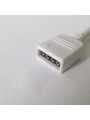 Коннектор для светодиодных лент OEM SC-10-SWC-4 10mm RGB joint joint-F wire (зажим-провод-зажим папа), 100000567