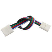 Коннектор для светодиодных лент OEM SC-22-SW-15-5 10mm RGBW 2joints wire (провод-2зажима)