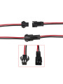 Коннектор OEM SC-28-2-MF-BR 2 pin (комплект"мама" провод+"папа" провод) ч/к, 100022870