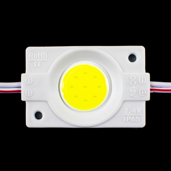 Світлодіодний модуль BRT COB 2.4W DC 12В IP65 6500K білий (LM-12-2.4-COB-4530-CW) , 100003877