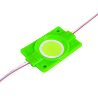 Светодиодный модуль BRT COB 2,4W DC 12V IP65 зелёный (LM-12-2.4-COB-4530-G)