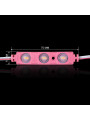 Светодиодный модуль BRT XG194 5630-3 1,5W DC 12V IP65 розовый с линзой (XG194 LM-12-1.5-5630-7515), 100014574