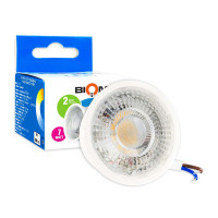 Світлодіодна лампа Biom MR16 7W 600Lm 4500K модуль, лінза 60 (BT-903)