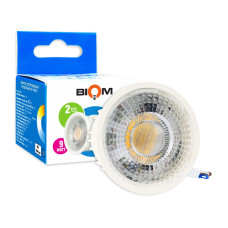 Светодиодная лампа Biom MR16 9W 760Lm 4500K модуль, лінза 60 (BT-901)