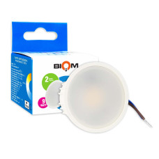 Светодиодная лампа Biom MR16 9W 760Lm 4500K модуль, матовий 120 (BT-902)
