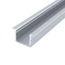 Профиль алюминиевый BIOM врезной ЛПВ12 12х16 анодированный, 1м (LPV-12 A)