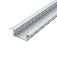 Профиль алюминиевый BIOM врезной ЛПВ7 7х16, анодированный (палка 2м), м (LPV-7 A)