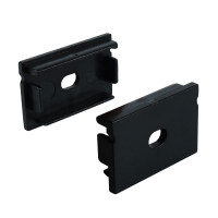 Заглушка BIOM ЗП-20Ч для профиля LP-20B, черная (ZP-20B)