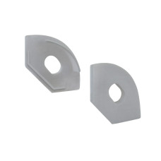 Заглушка BIOM ЗПУ-Р161 для радиального рассеивателя LM-R161 для профиля LPU-161А (ZPU-R161)