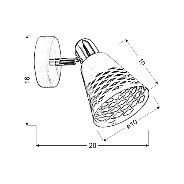 Бра Candellux DISCOVERY (91-62154), 100025363