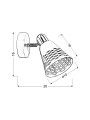 Бра Candellux DISCOVERY (91-62154), 100025363