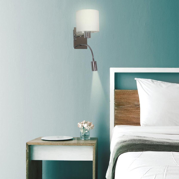 Бра Candellux SYLWANA Silver (21-28648), 100025449