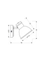 Бра Candellux ZUMBA (91-72115), 100025078