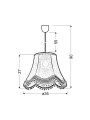 Люстра Candellux ARLEKIN Blue (31-94523), 100025173